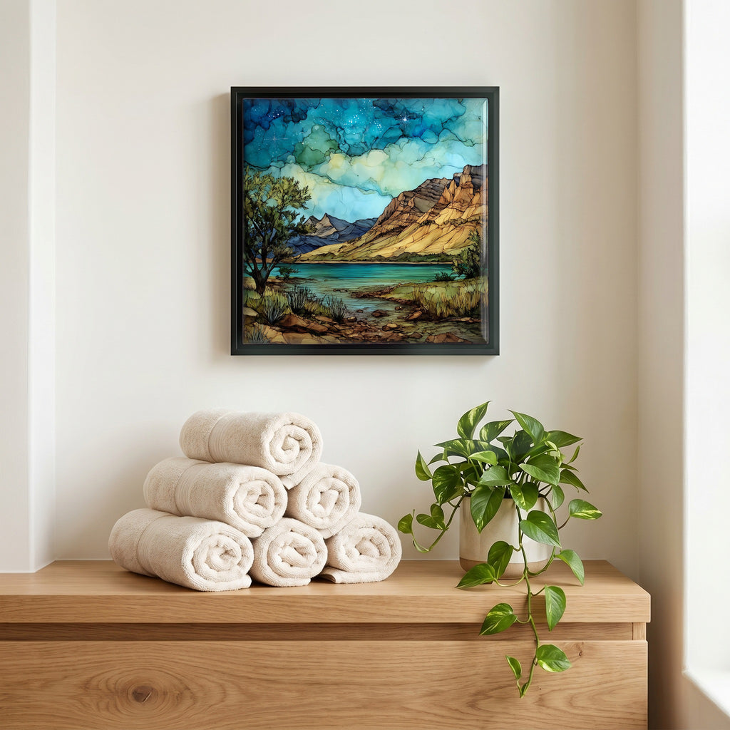 A quiet corner of the bath.