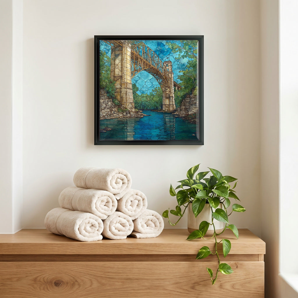 A quiet corner of the bath.
