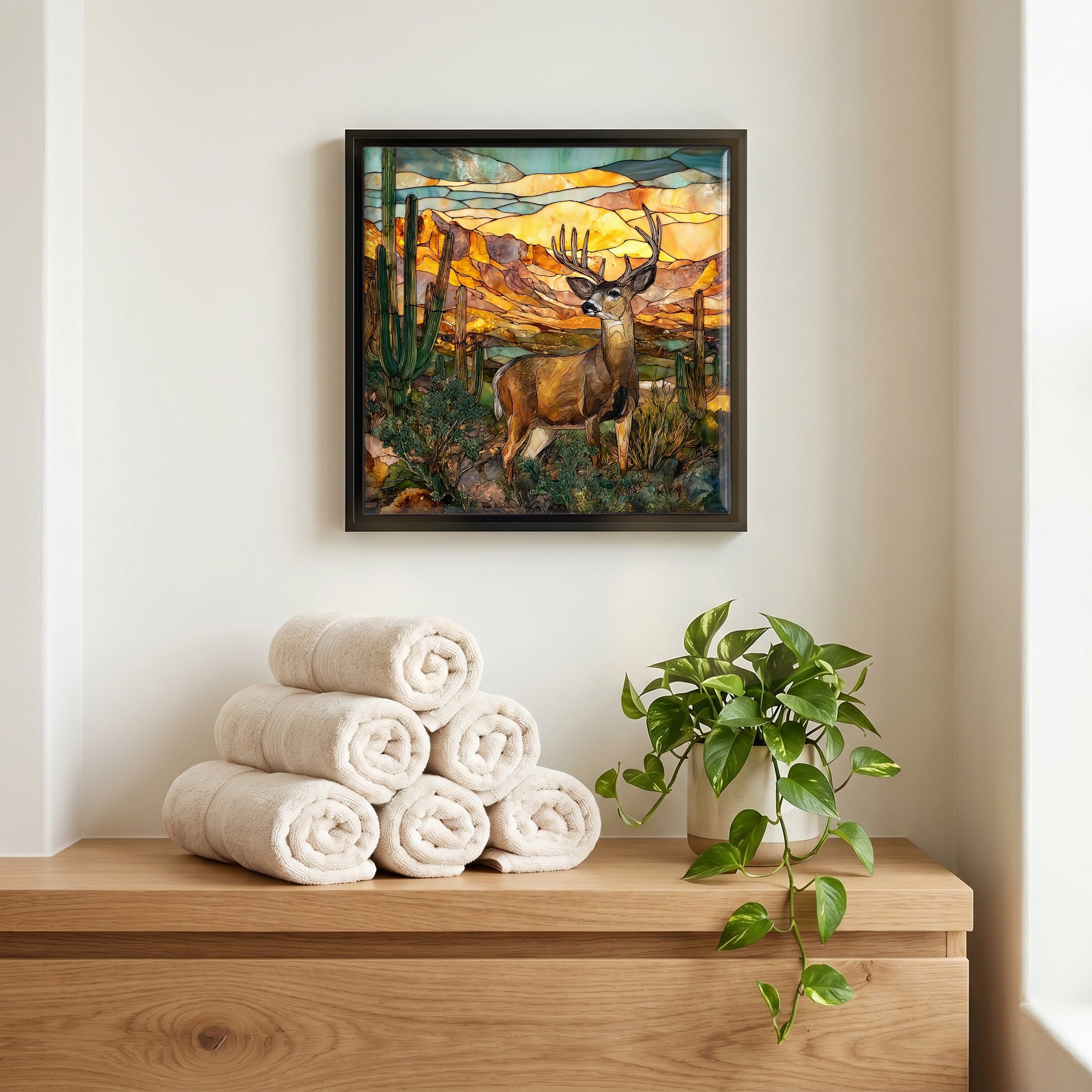 A quiet corner of the bath.