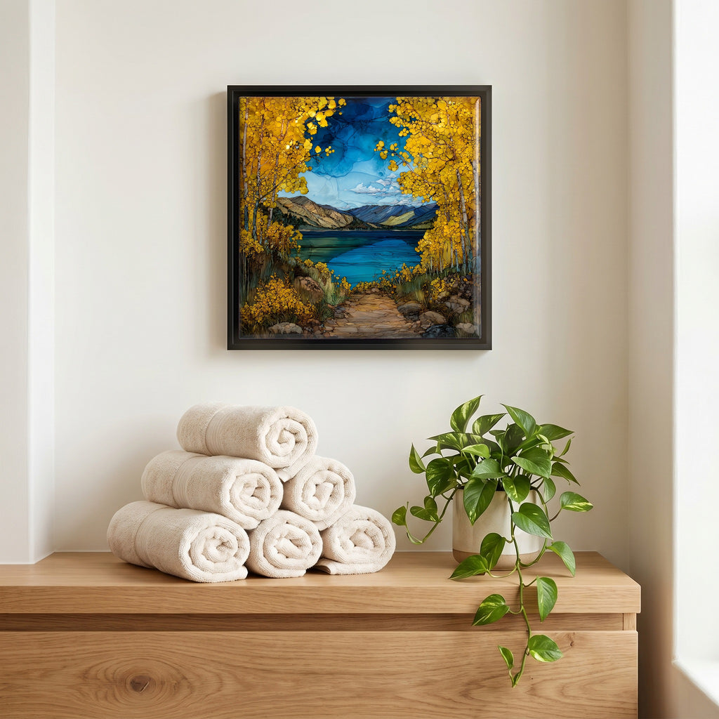 A quiet corner of the bath.
