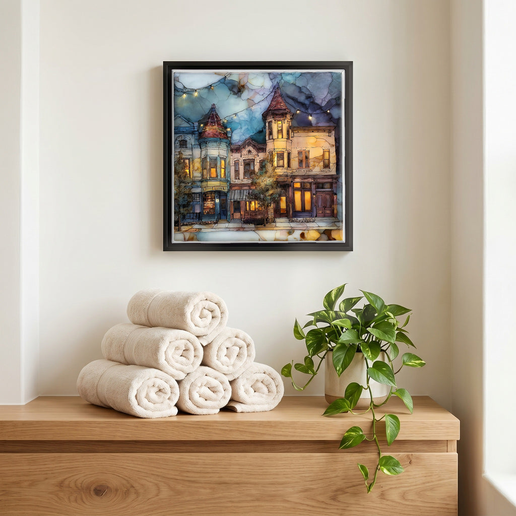 A quiet corner of the bath.