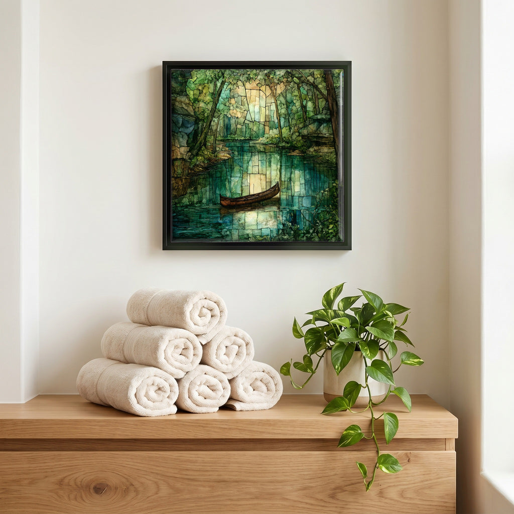 A quiet corner of the bath.