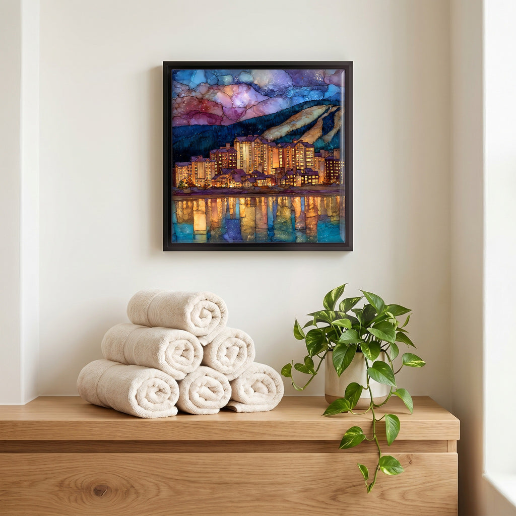 A quiet corner of the bath.