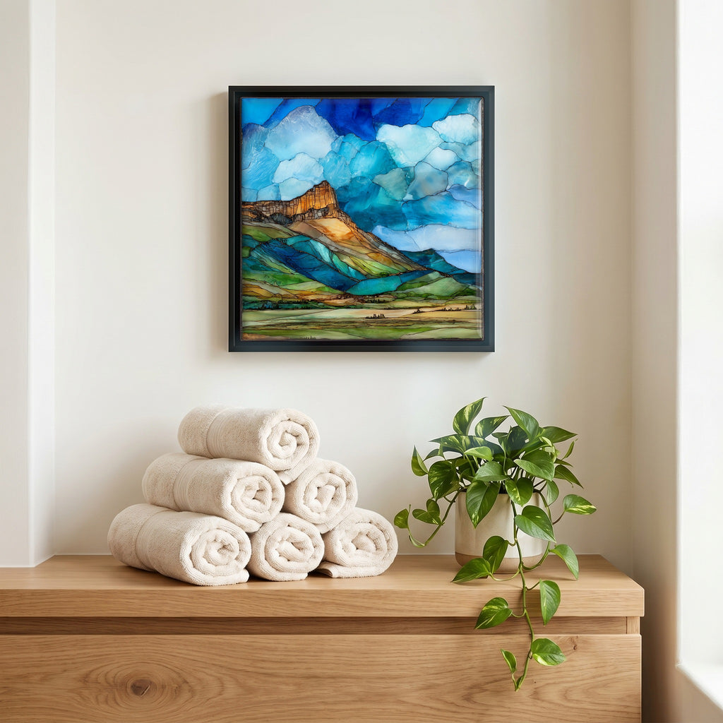 A quiet corner of the bath.