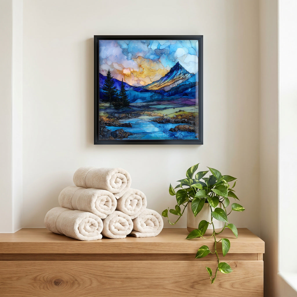 A quiet corner of the bath.