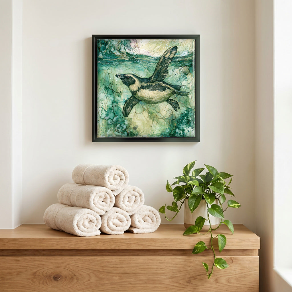 A quiet corner of the bath.