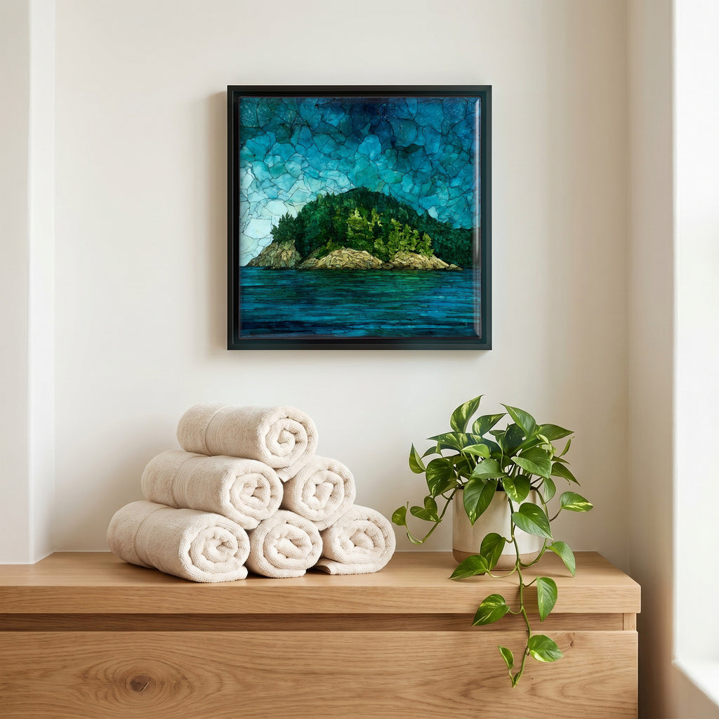 A quiet corner of the bath.