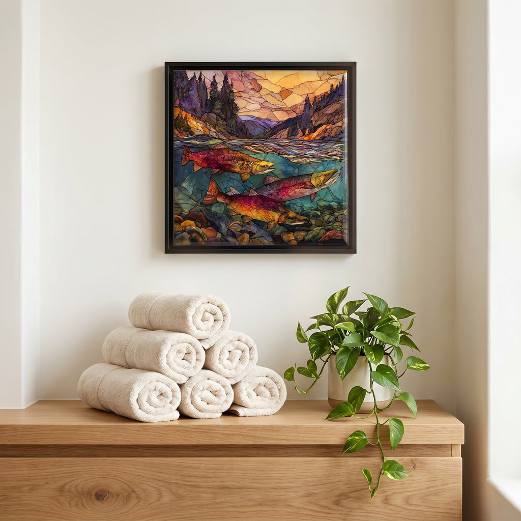A quiet corner of the bath.