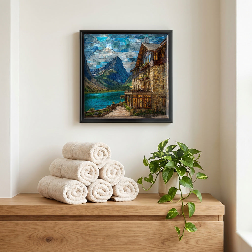 A quiet corner of the bath.