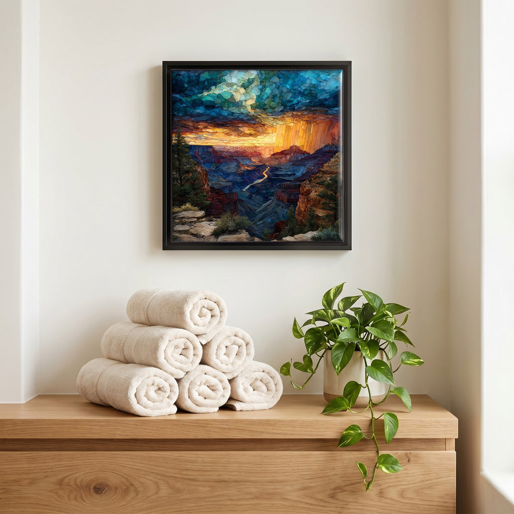 A quiet corner of the bath.