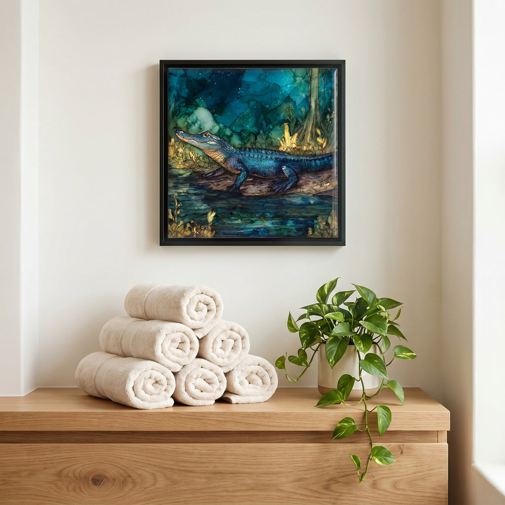 A quiet corner of the bath.