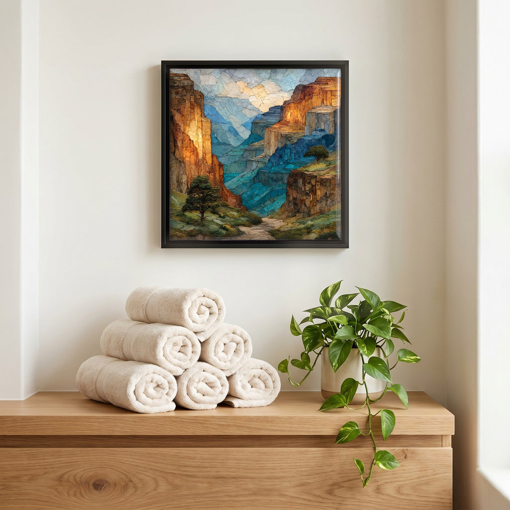 A quiet corner of the bath.