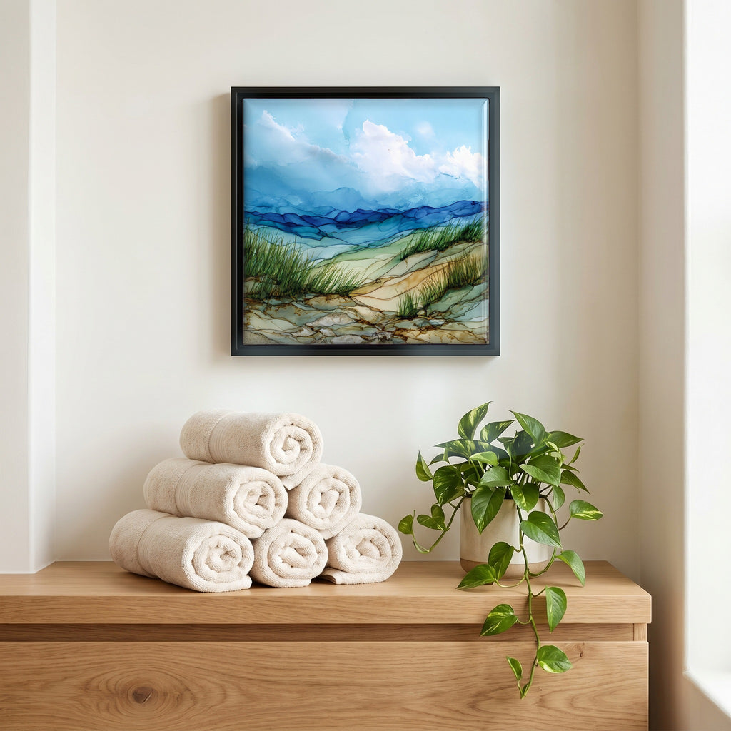 A quiet corner of the bath.