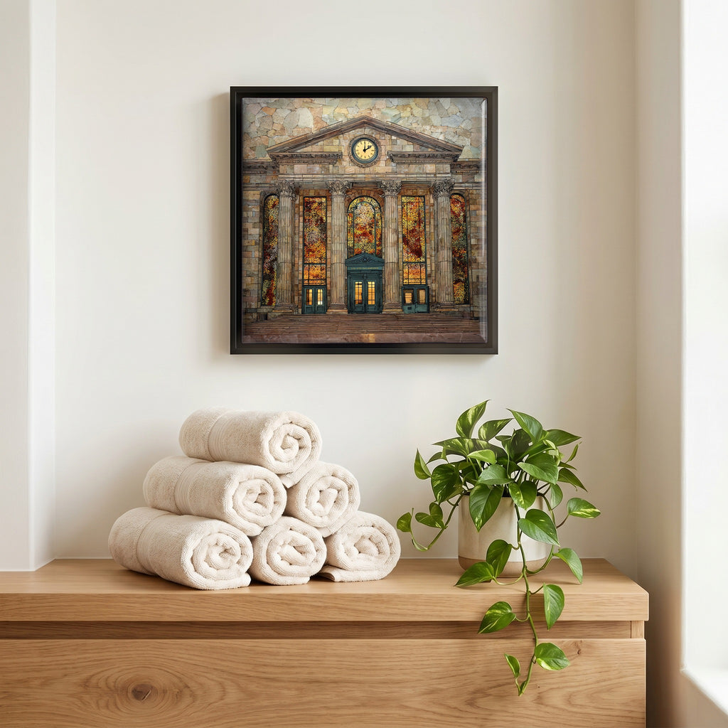 A quiet corner of the bath.