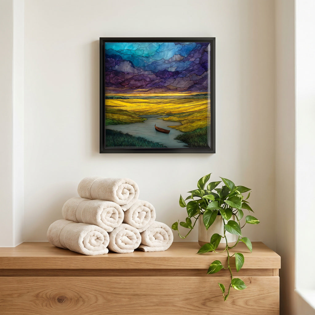 A quiet corner of the bath.