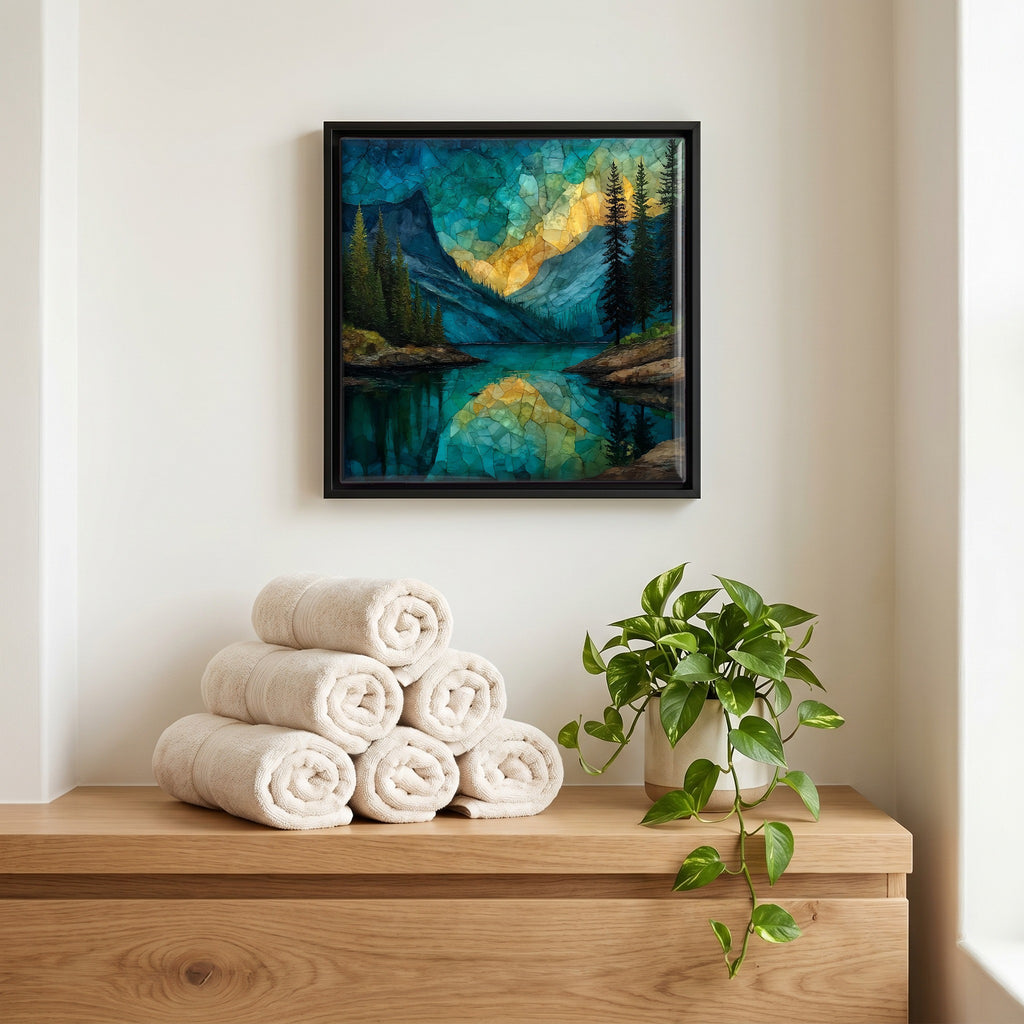 A quiet corner of the bath.