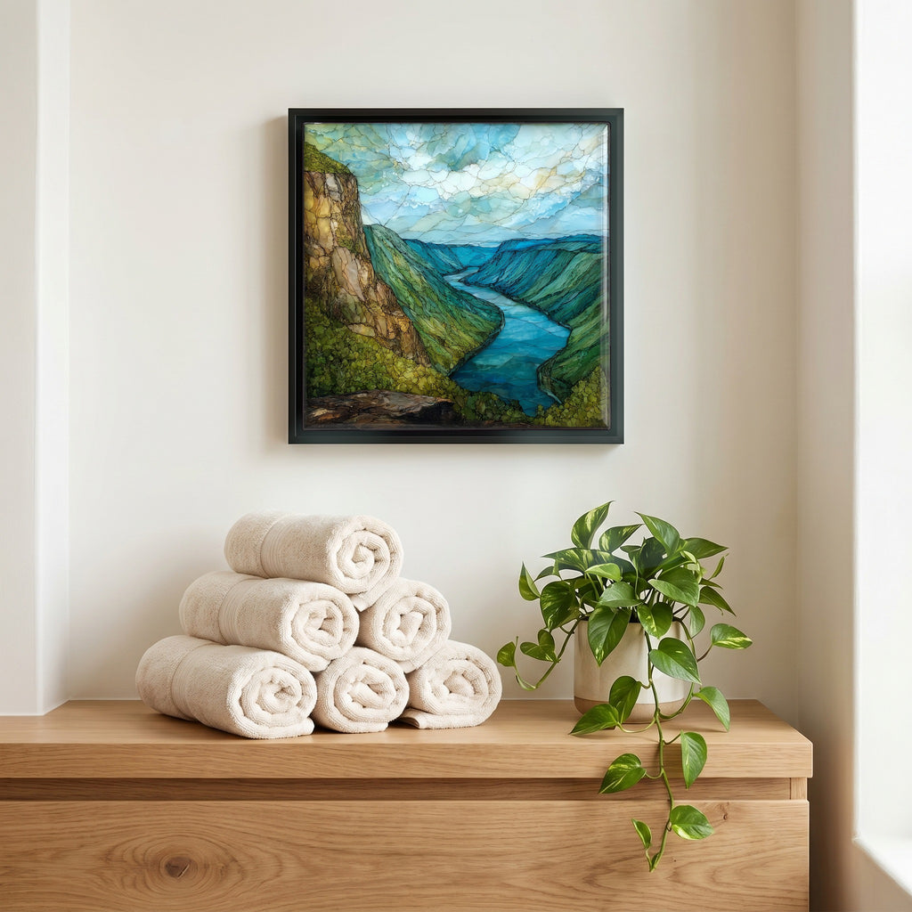 A quiet corner of the bath.