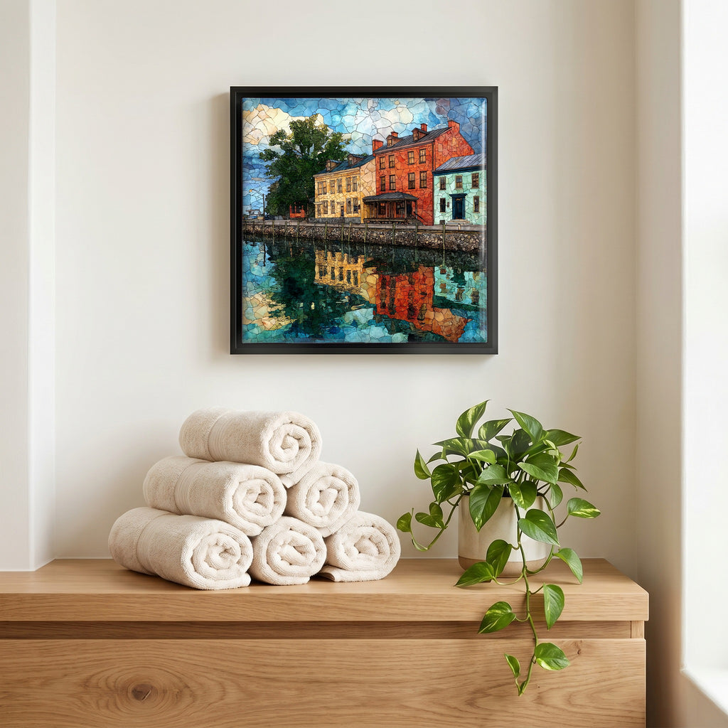 A quiet corner of the bath.