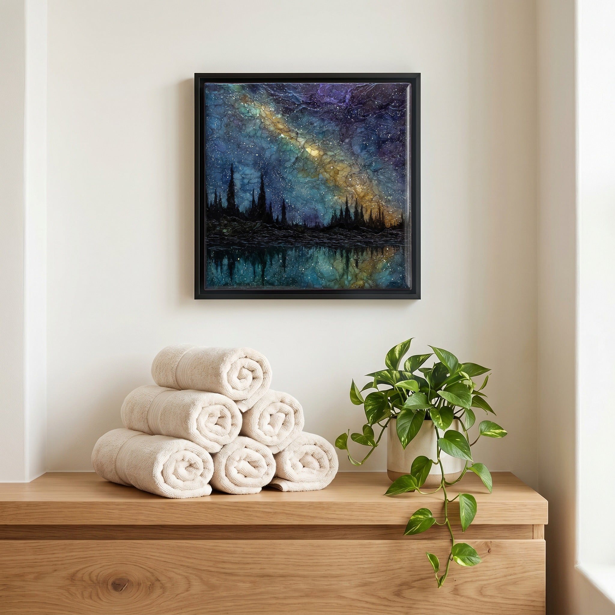 A quiet corner of the bath.