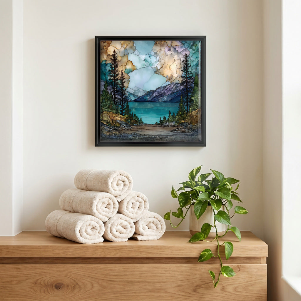 A quiet corner of the bath.
