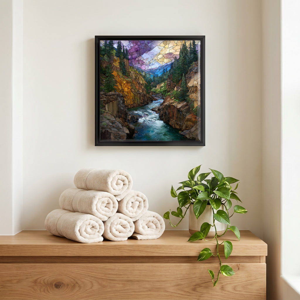 A quiet corner of the bath.