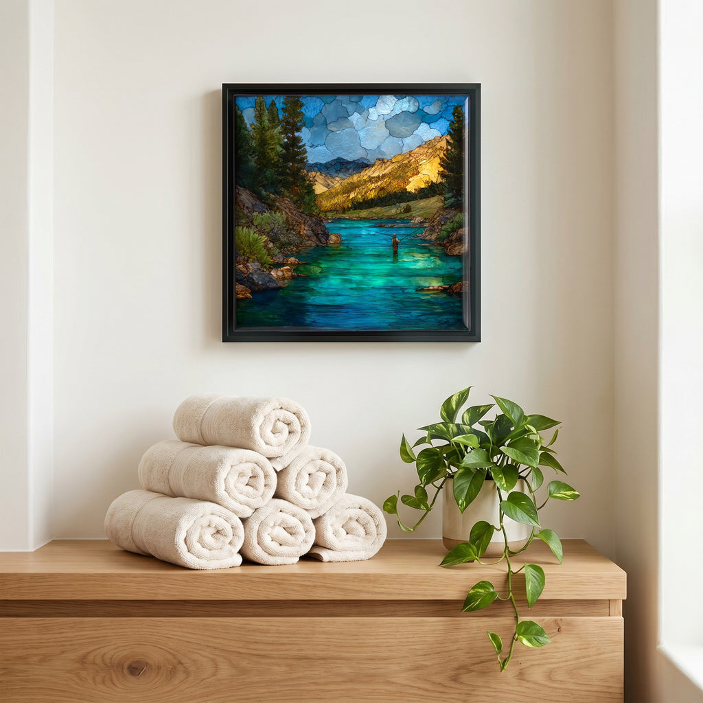 A quiet corner of the bath.