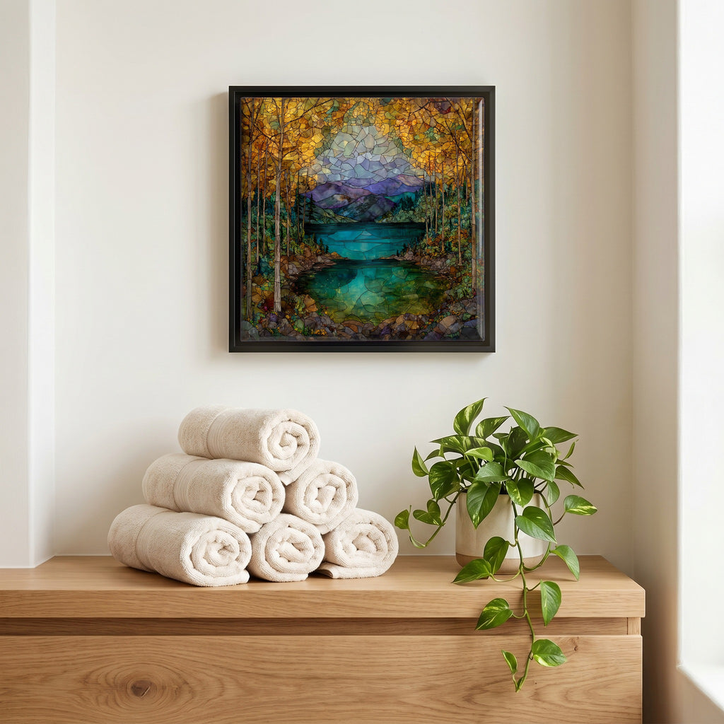 A quiet corner of the bath.
