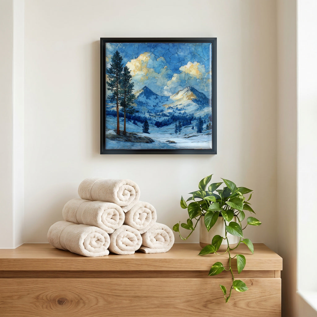 A quiet corner of the bath.