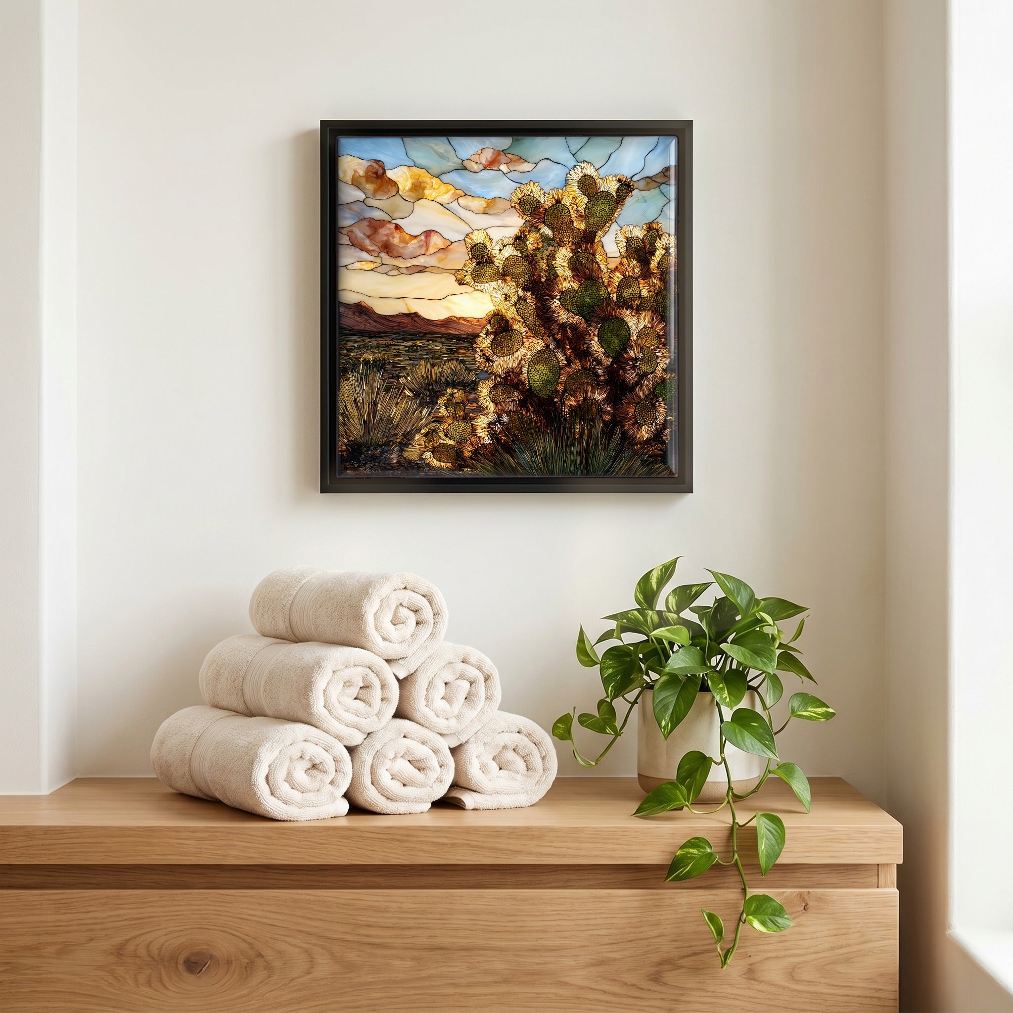 A quiet corner of the bath.