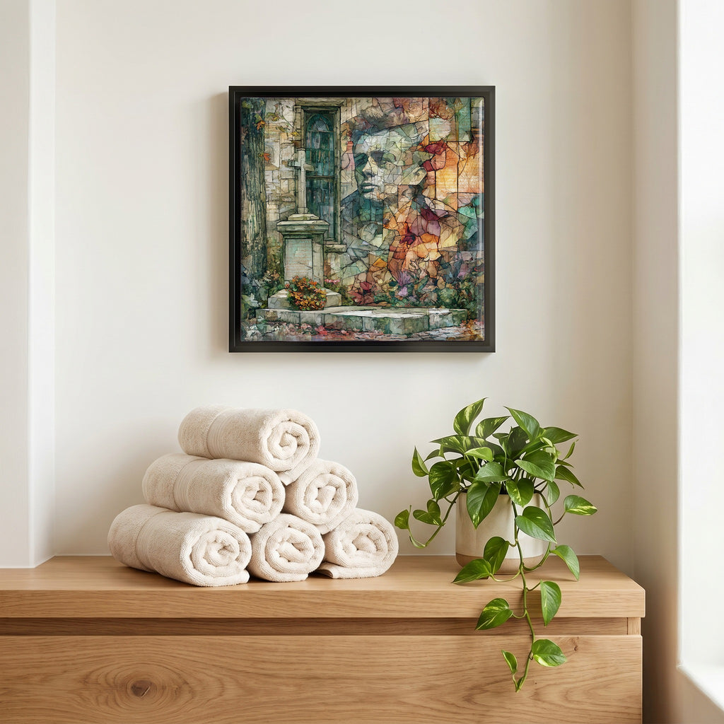 A quiet corner of the bath.