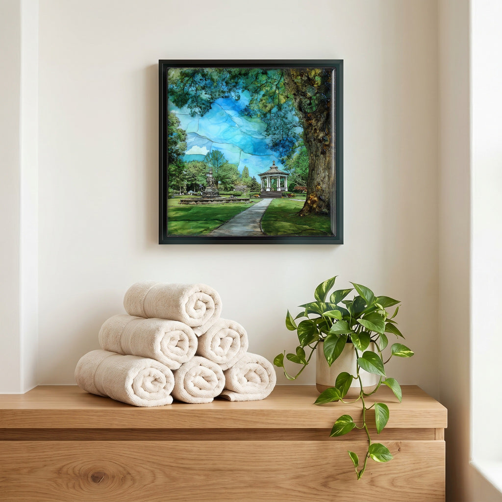 A quiet corner of the bath.