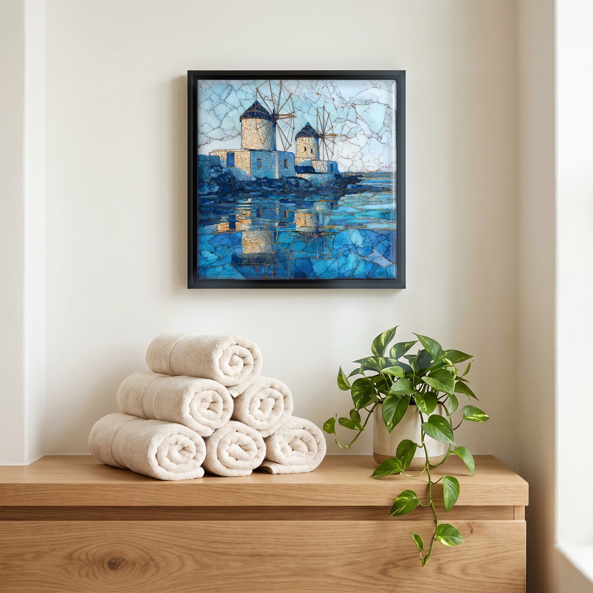 A quiet corner of the bath.