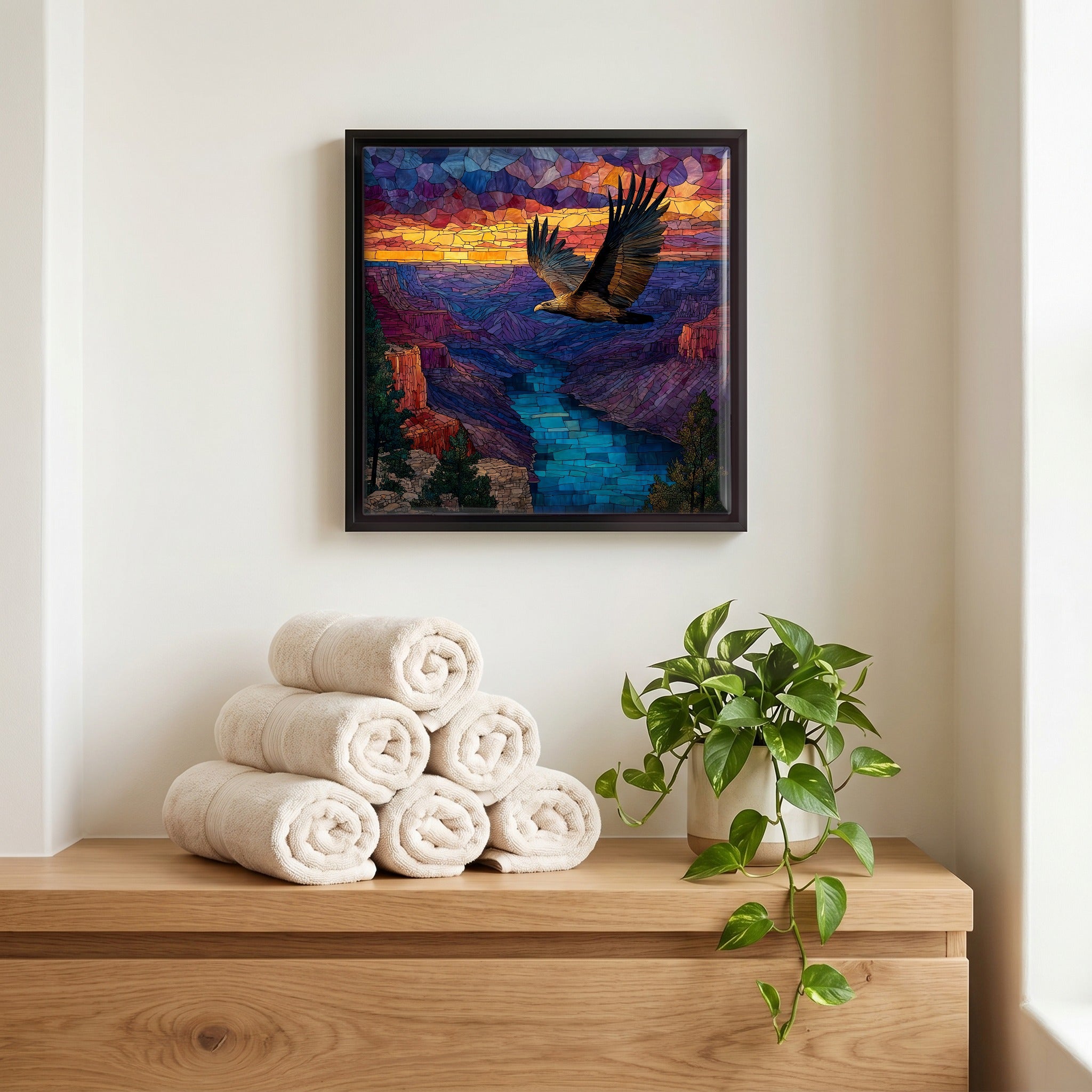 A quiet corner of the bath.