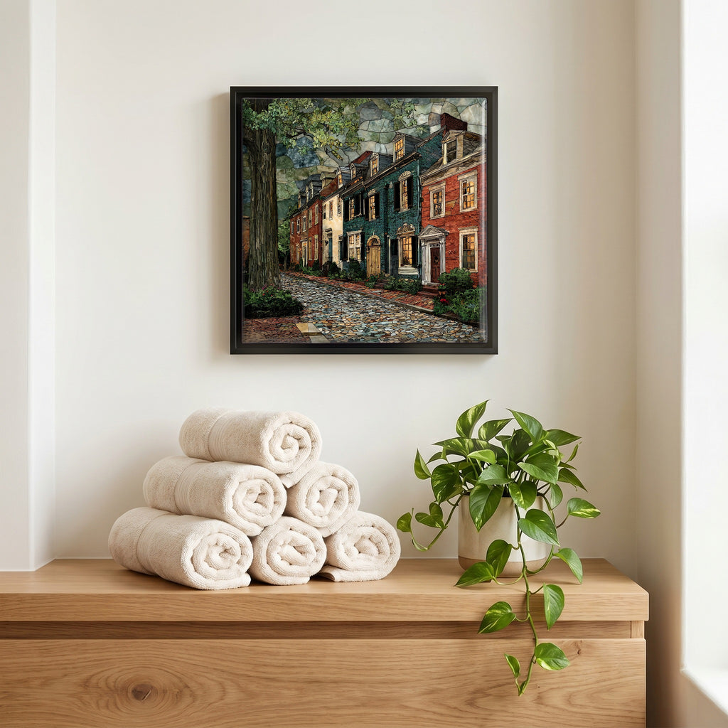 A quiet corner of the bath.