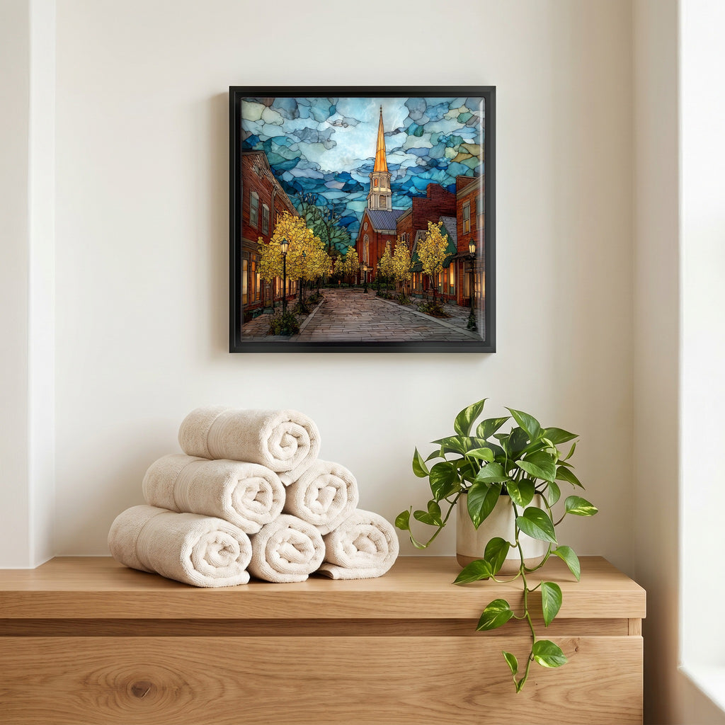 A quiet corner of the bath.