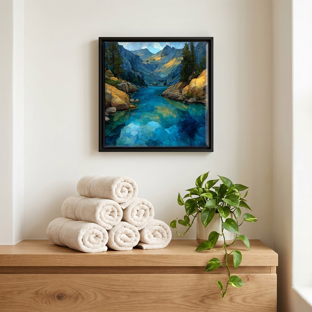 A quiet corner of the bath.