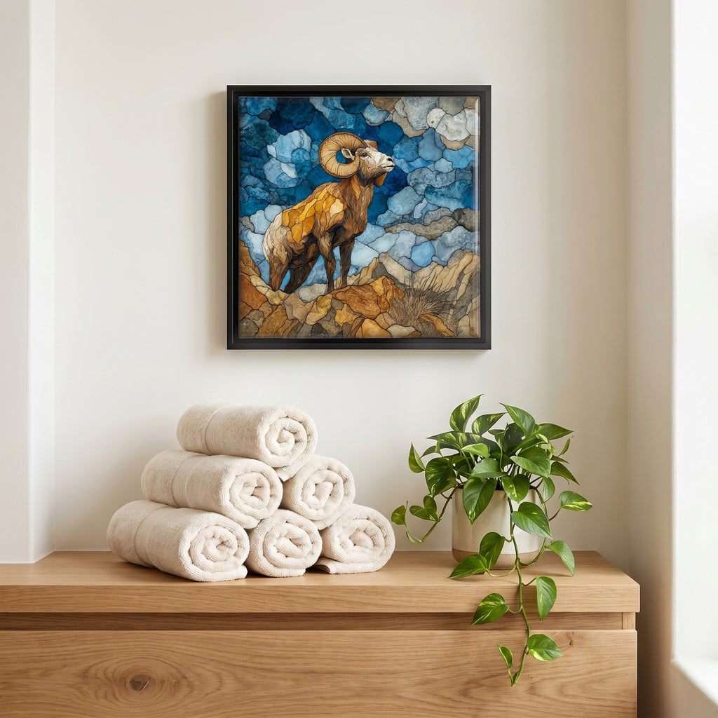 A quiet corner of the bath.