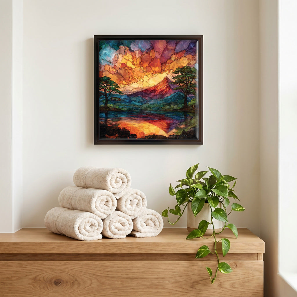 A quiet corner of the bath.