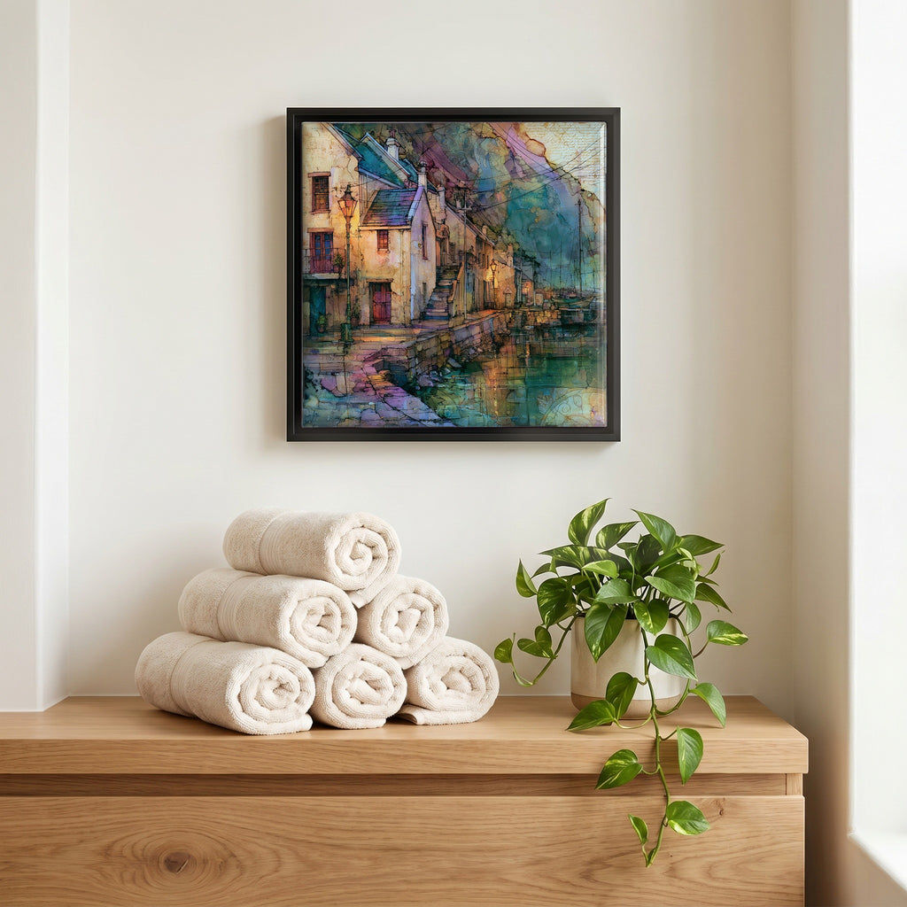 A quiet corner of the bath.