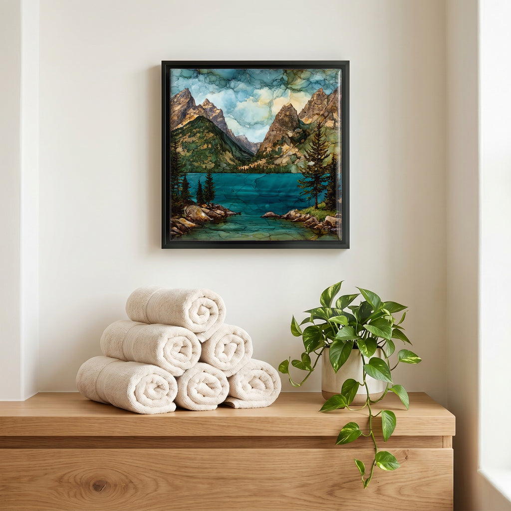 A quiet corner of the bath.