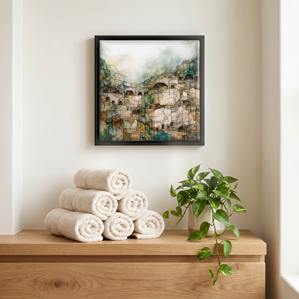 A quiet corner of the bath.