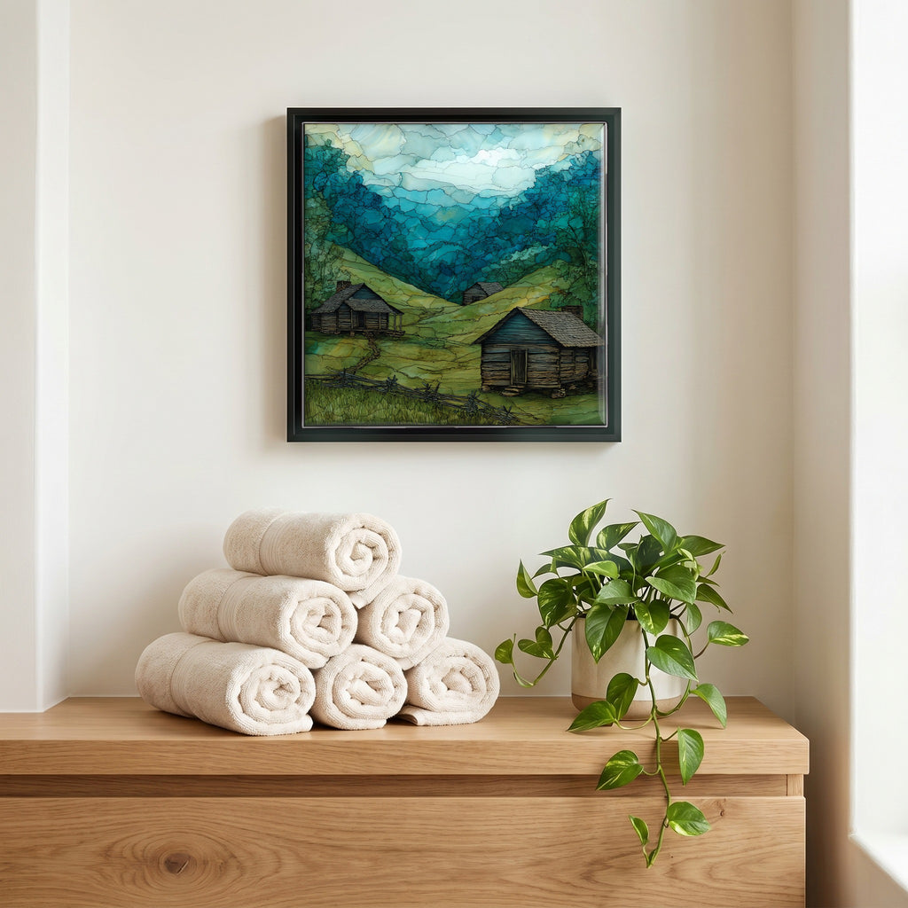 A quiet corner of the bath.