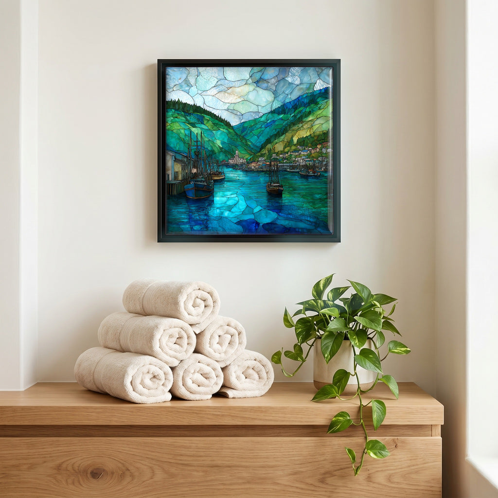 A quiet corner of the bath.
