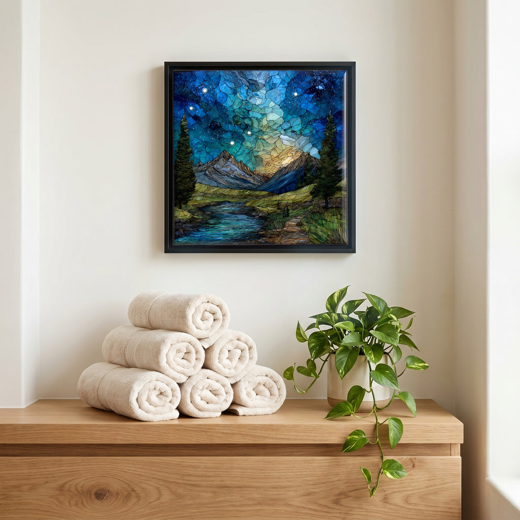 A quiet corner of the bath.