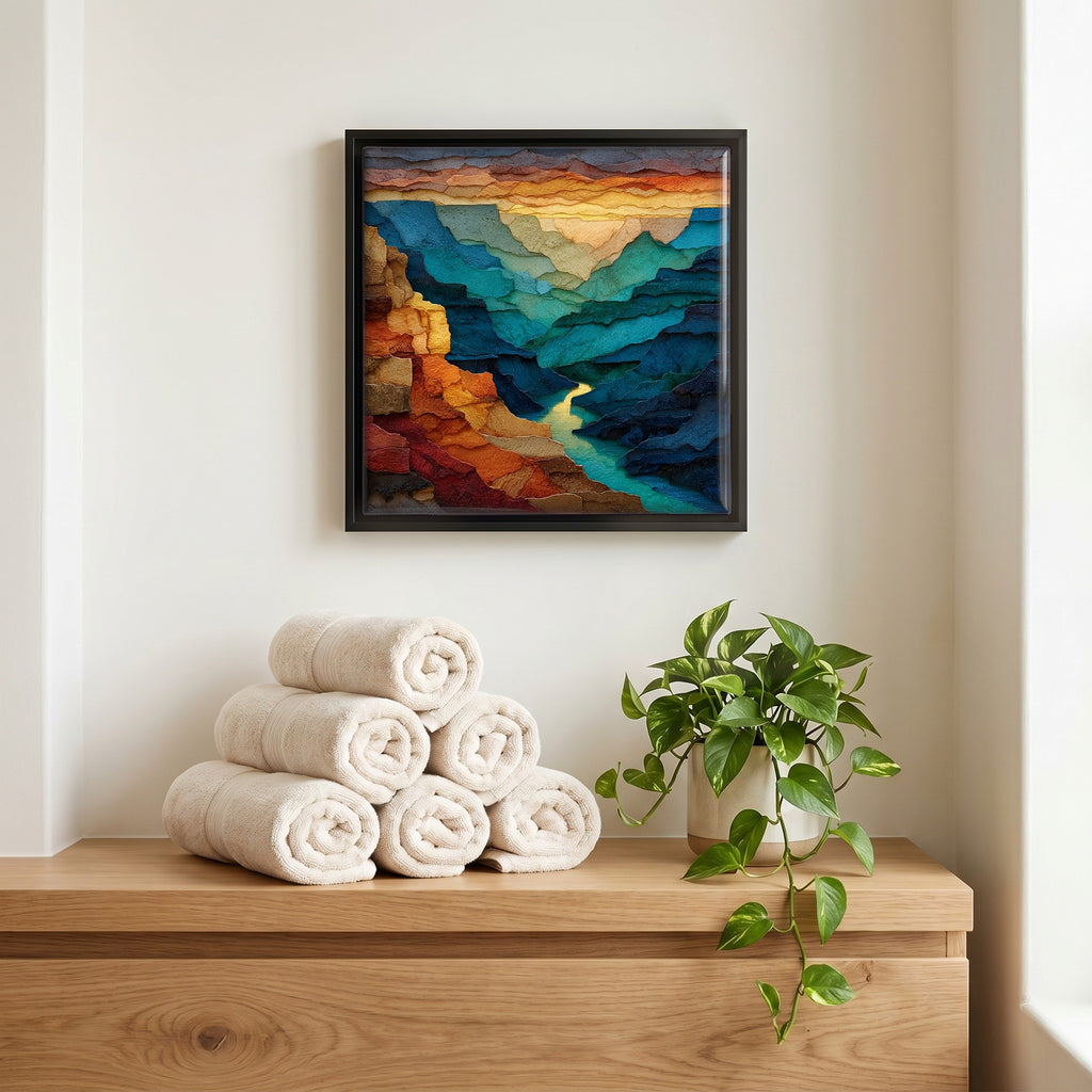 A quiet corner of the bath.