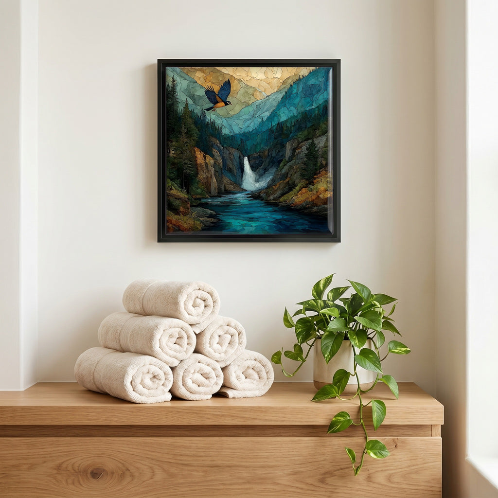 A quiet corner of the bath.