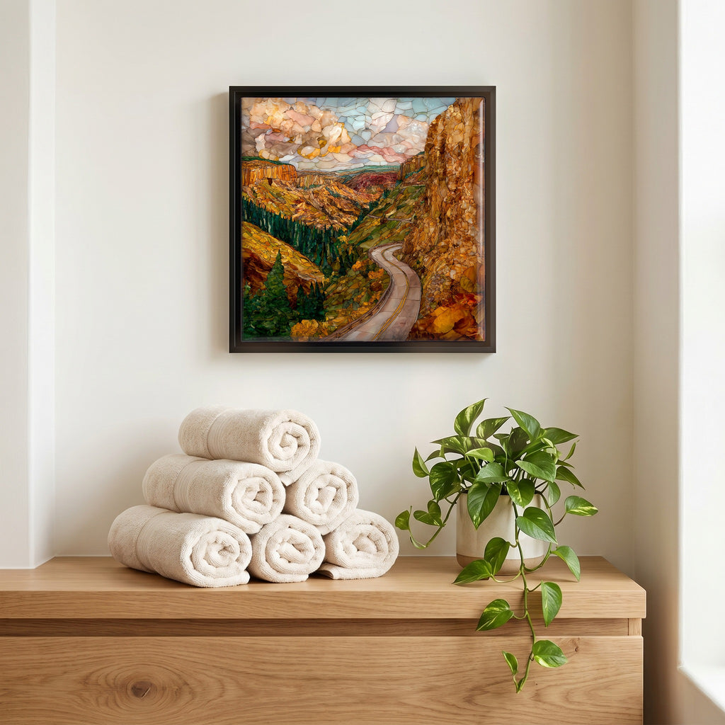 A quiet corner of the bath.