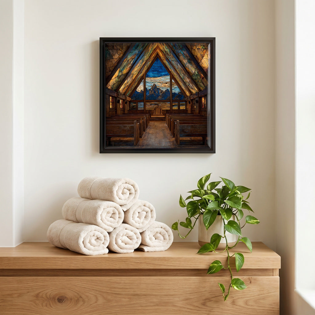 A quiet corner of the bath.