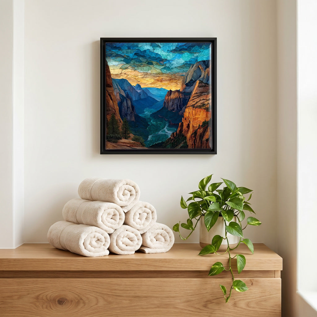 A quiet corner of the bath.