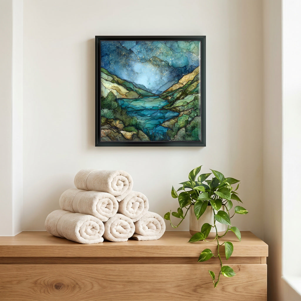 A quiet corner of the bath.